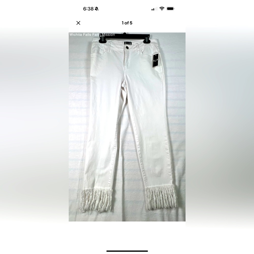 A.Z.I. Ella fringe Jeans - Size 8